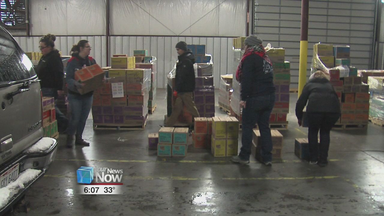 Area Girl Scouts pick up cookies for the season